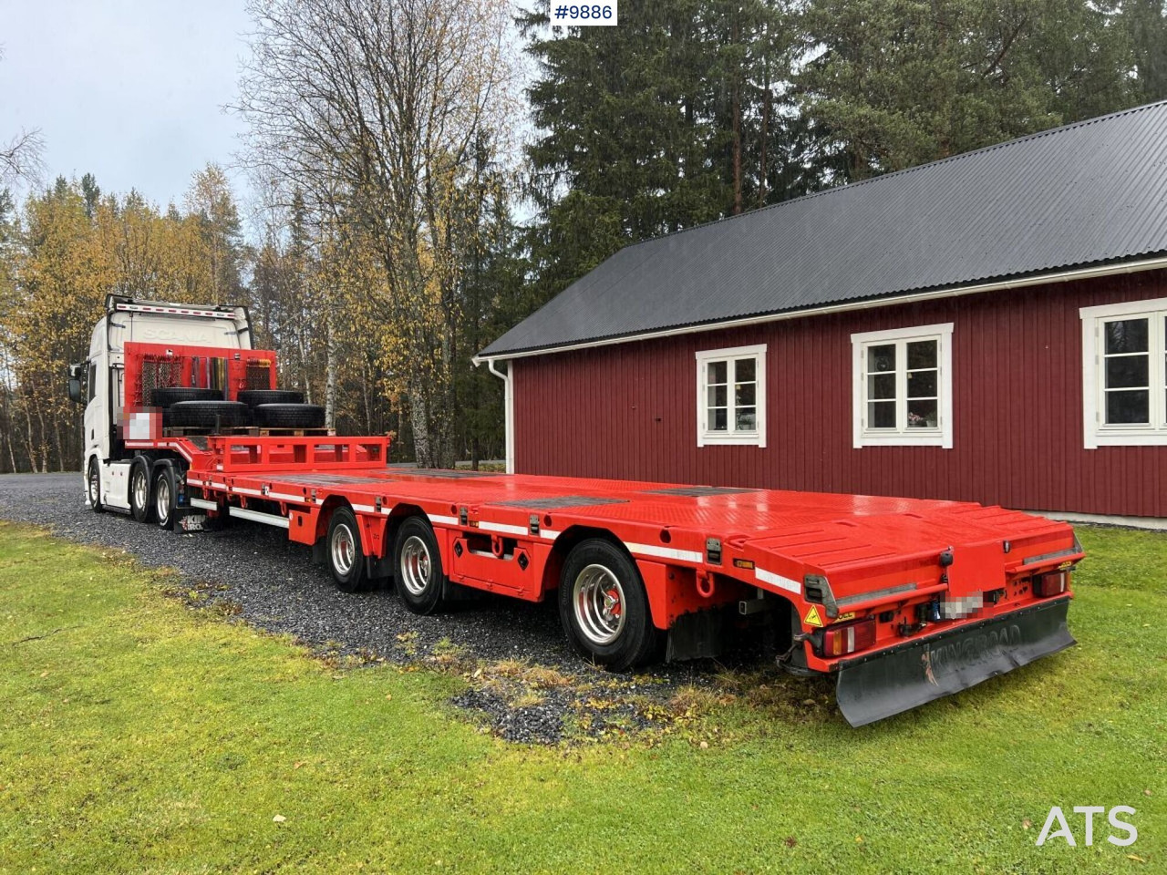 Scania R500 Tractor unit with Doll S3L Trombone Trailer - Tractor head, Semi-trailer low bed: gambar 4 Scania R500 Tractor unit with Doll S3L Trombone Trailer - Tractor head, Semi-trailer low bed: gambar 4