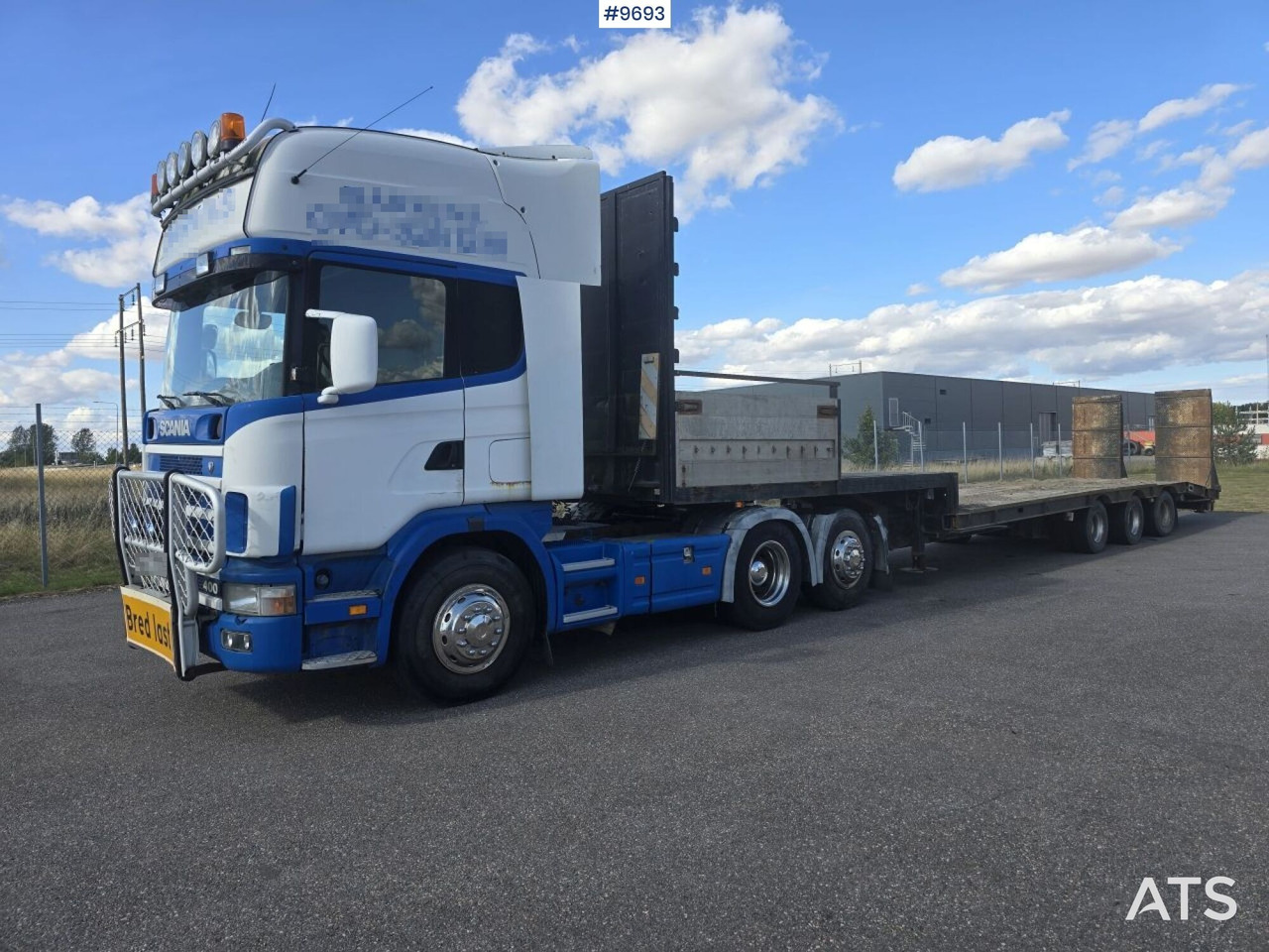 Scania dragbil med maskintrailer - Tractor head, Semi-trailer autotransporter: gambar 1 Scania dragbil med maskintrailer - Tractor head, Semi-trailer autotransporter: gambar 1