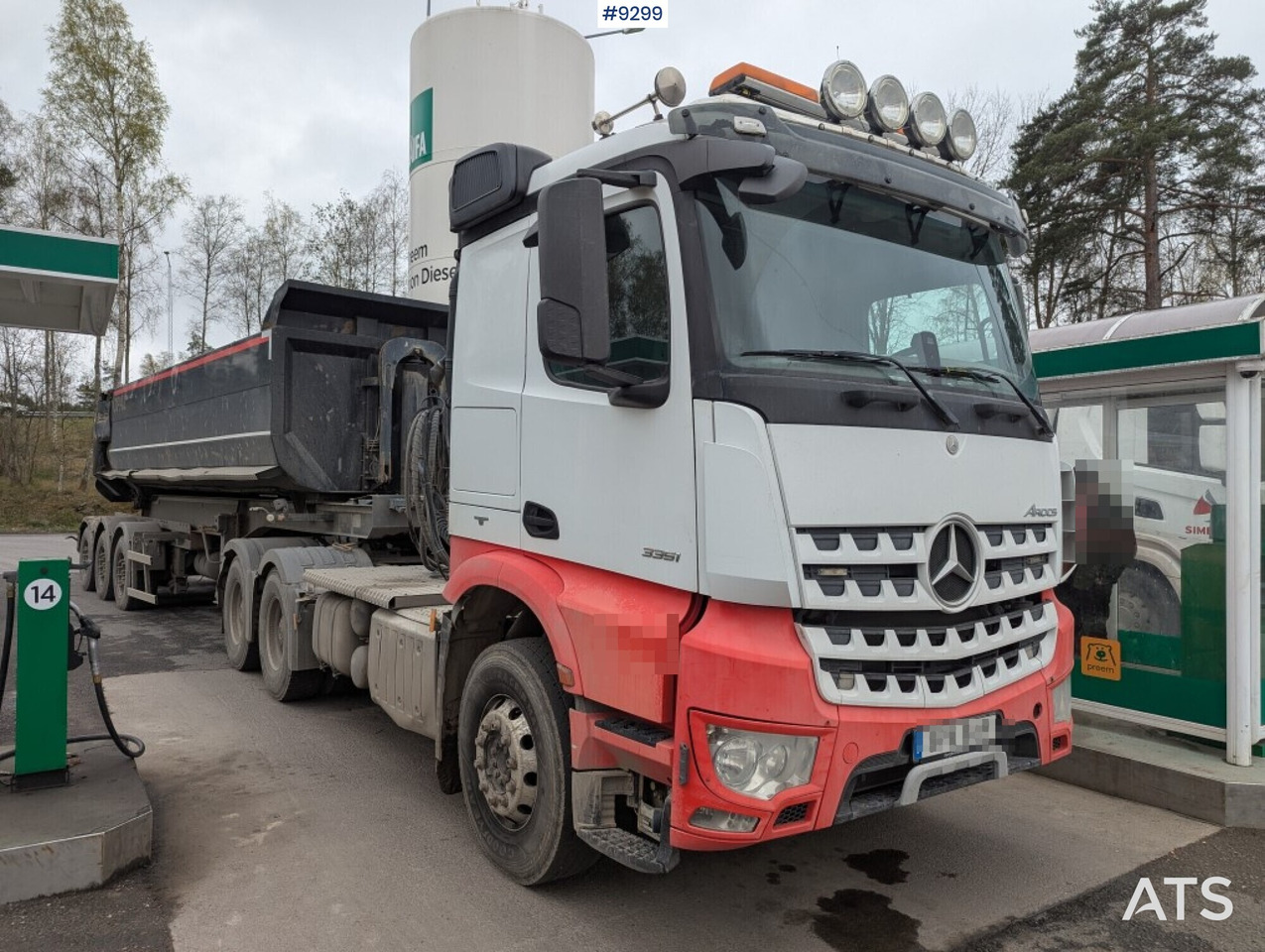 Tractor Unit Mercedes-Benz Arocs 3351 6x4 with tipper trailer - Tractor head: gambar 2 Tractor Unit Mercedes-Benz Arocs 3351 6x4 with tipper trailer - Tractor head: gambar 2