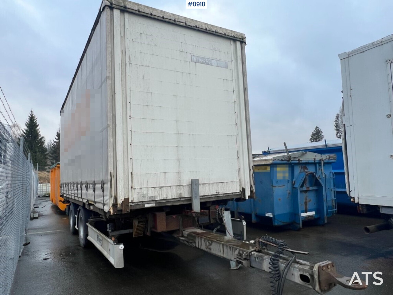 Trailer - FLIEGL TWP 200J - Trailer dengan terpal samping: gambar 1 Trailer - FLIEGL TWP 200J - Trailer dengan terpal samping: gambar 1