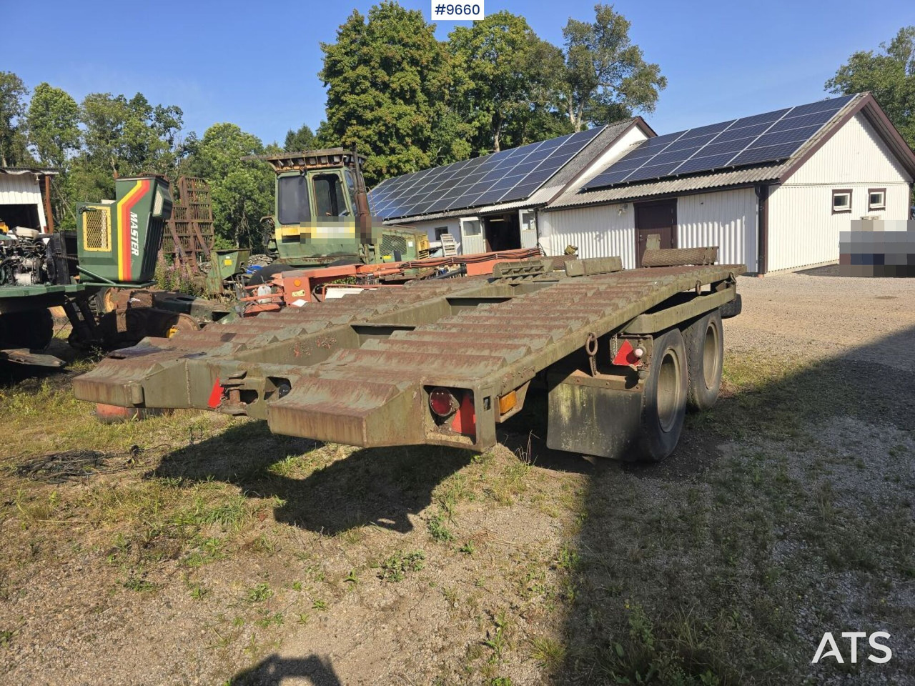 Transport trailer with automatic tipping - Trailer jungkit: gambar 2 Transport trailer with automatic tipping - Trailer jungkit: gambar 2