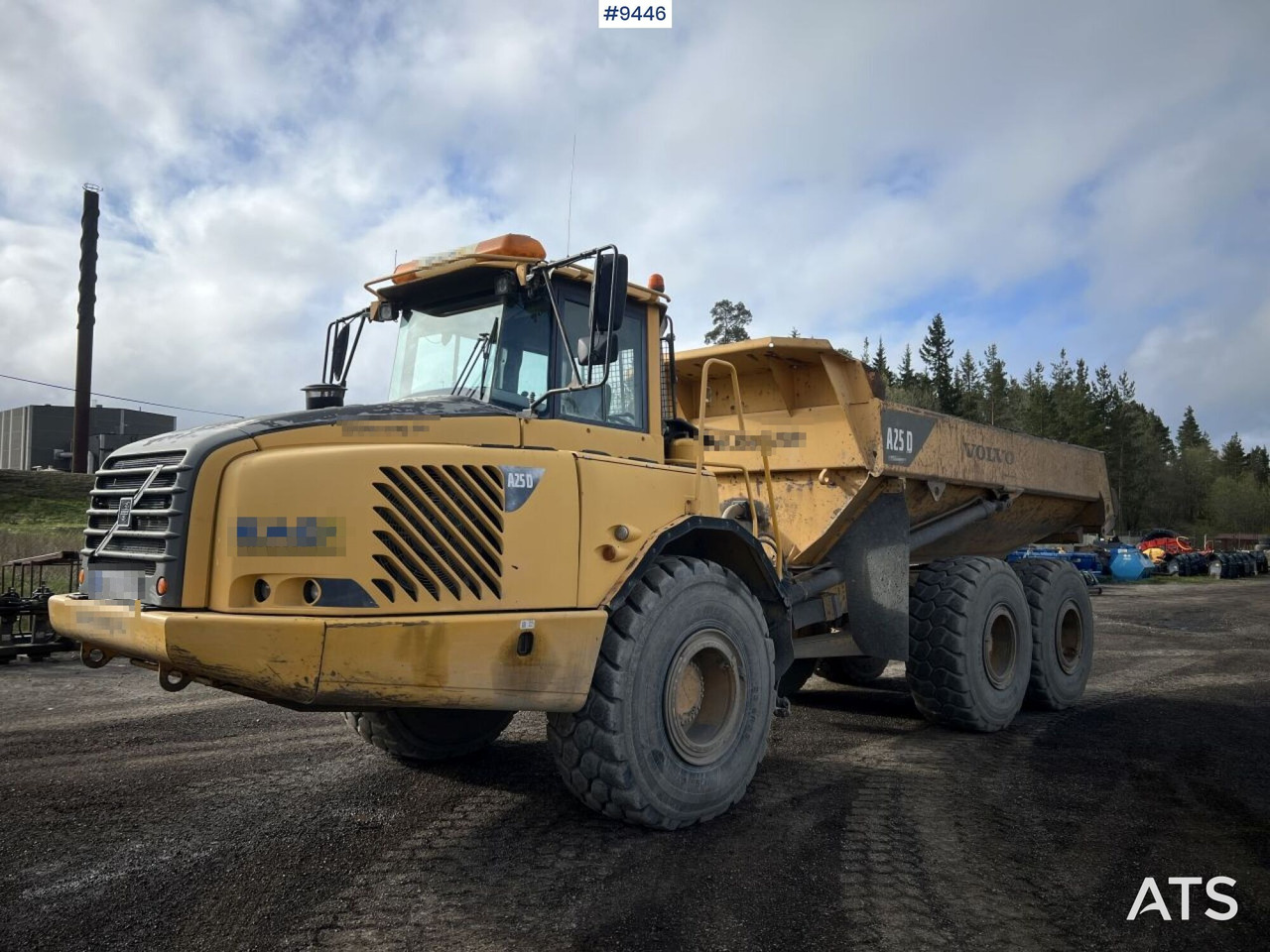 VOLVO A 25 D Dumper - Tempat sampah: gambar 1 VOLVO A 25 D Dumper - Tempat sampah: gambar 1