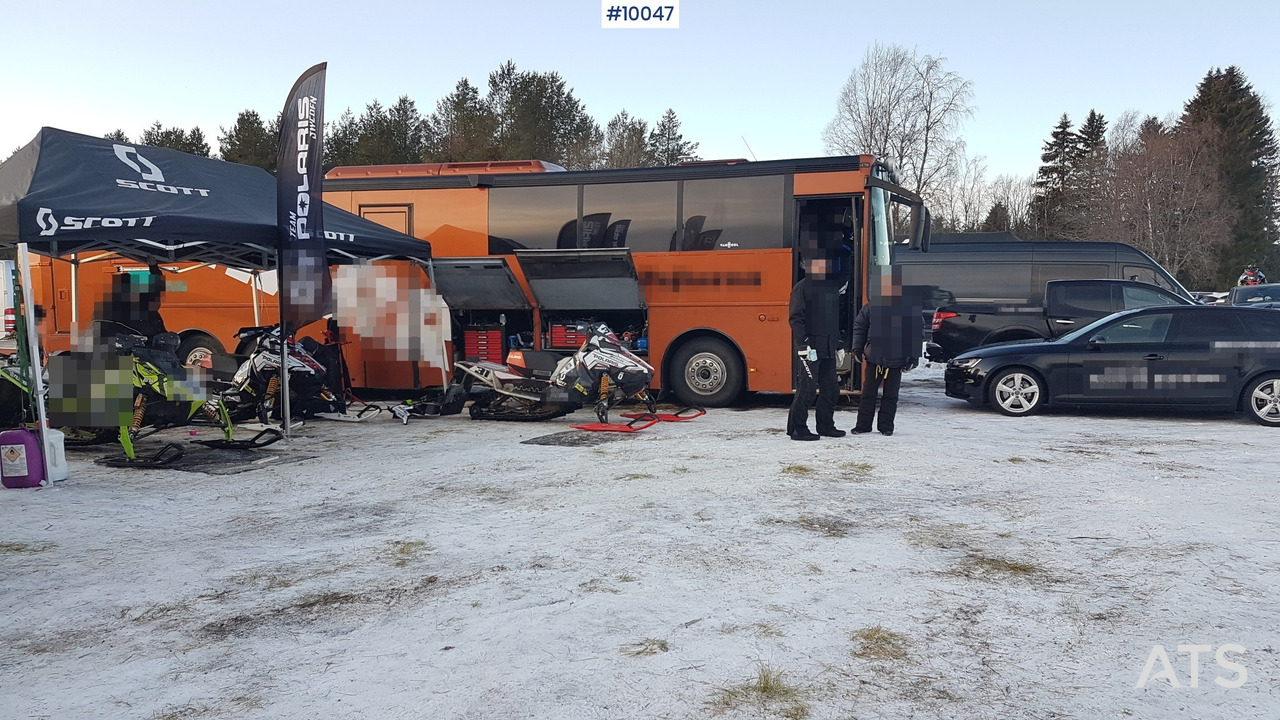 VOLVO B10M-70B Motorhome / Snowmobile bus with rear lift - Mobil kemping: gambar 2 VOLVO B10M-70B Motorhome / Snowmobile bus with rear lift - Mobil kemping: gambar 2