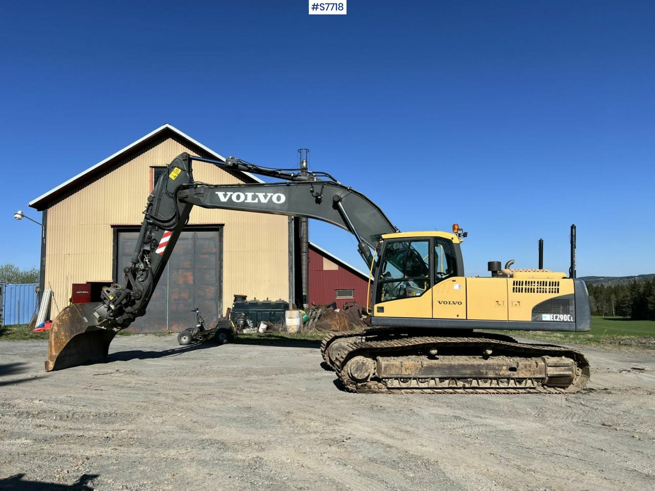 VOLVO EC 290 CL WITH DIGGING SYSTEM AND GEAR (SEE VIDEO) - Ekskavator: gambar 2 VOLVO EC 290 CL WITH DIGGING SYSTEM AND GEAR (SEE VIDEO) - Ekskavator: gambar 2