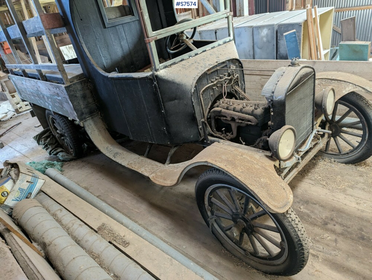 Van pengiriman Truck T-Ford: gambar 8 Van pengiriman Truck T-Ford: gambar 8