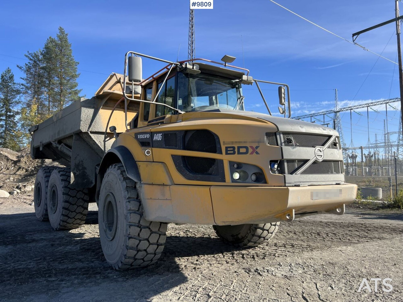 Volvo A40G dump truck - Tempat sampah artikulasi: gambar 5 Volvo A40G dump truck - Tempat sampah artikulasi: gambar 5