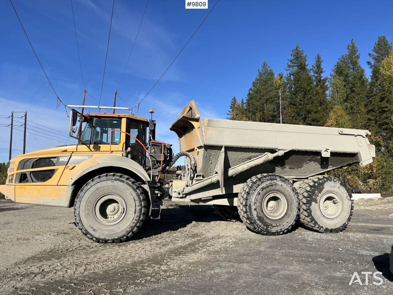 Volvo A40G dump truck - Tempat sampah artikulasi: gambar 3 Volvo A40G dump truck - Tempat sampah artikulasi: gambar 3