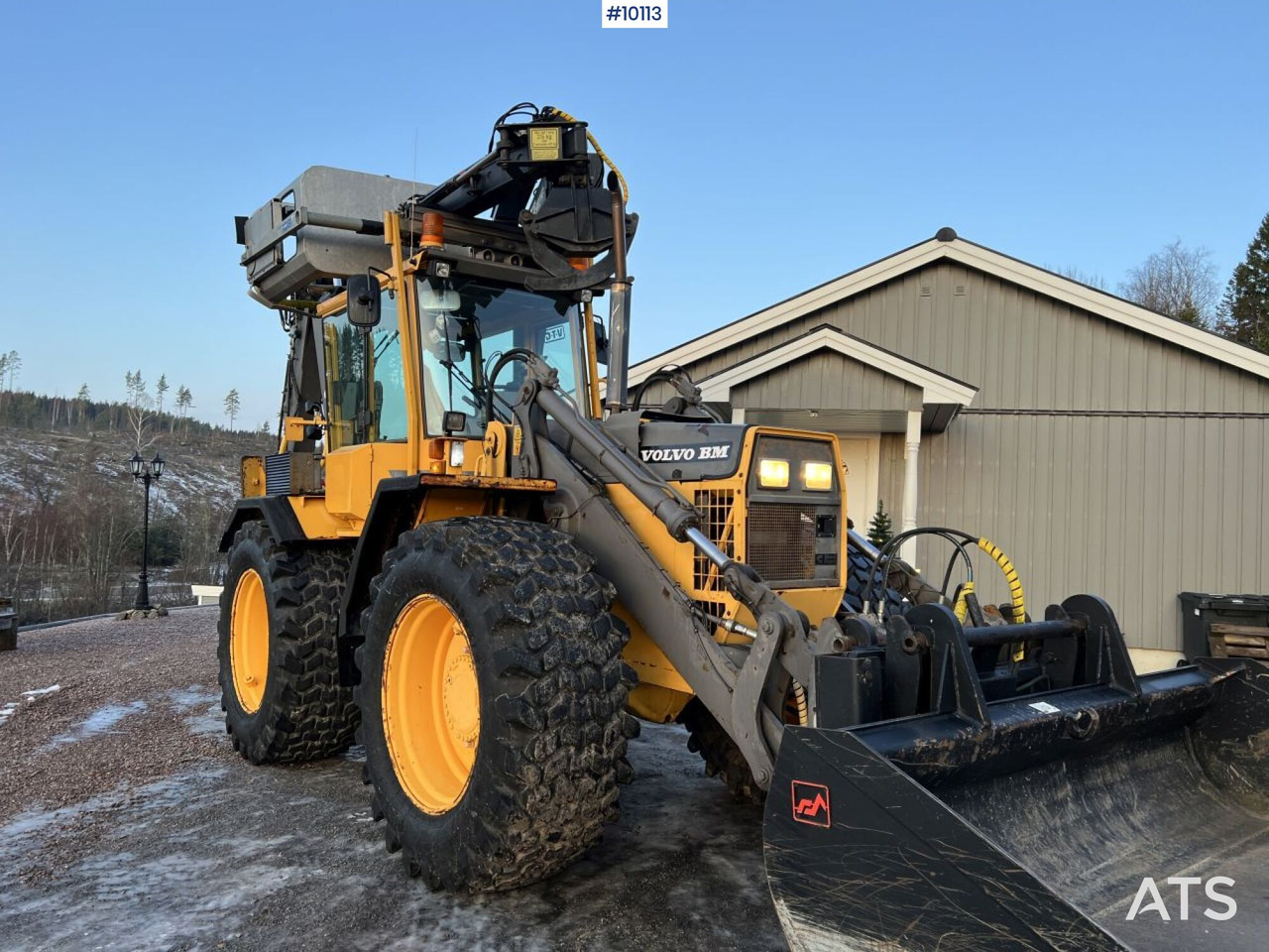 Volvo BM EL70C Line-equipped backhoe loader (VIDEO) - Backhoe loader: gambar 3 Volvo BM EL70C Line-equipped backhoe loader (VIDEO) - Backhoe loader: gambar 3