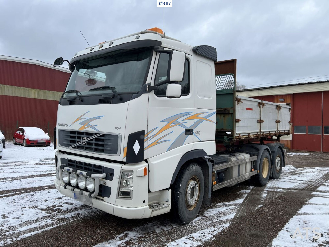 Volvo FH480 Laxo lock with flatbed (VIDEO) - Truk jungkit: gambar 1 Volvo FH480 Laxo lock with flatbed (VIDEO) - Truk jungkit: gambar 1