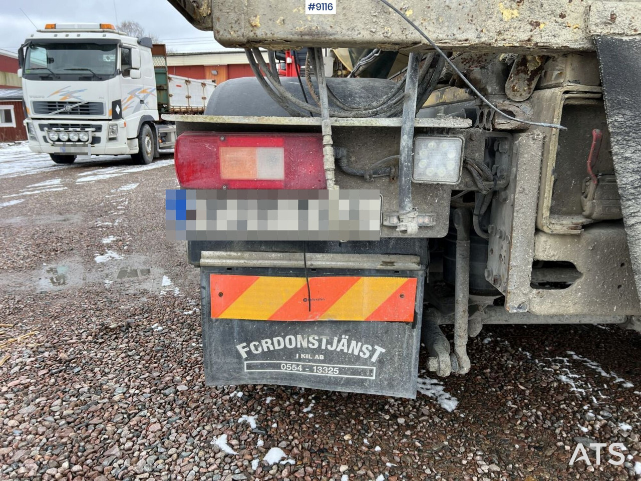 Truk pengaduk beton Volvo FM 6X2 Quick lock with concrete rotator (VIDEO): gambar 20