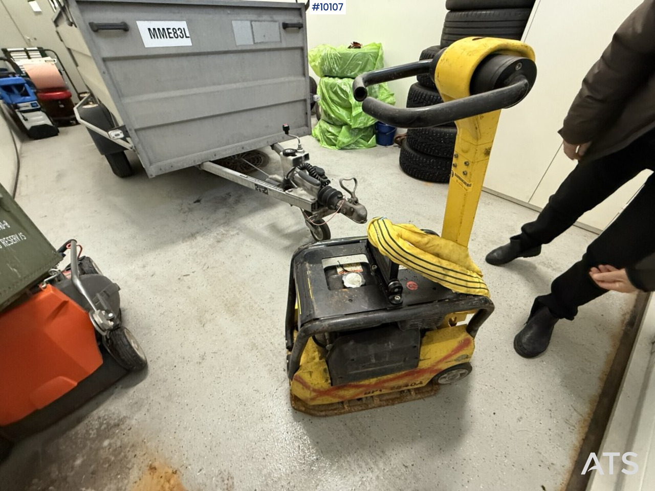 Wacker Neuson BPU 2040A plate compactor - Pelat getar: gambar 3 Wacker Neuson BPU 2040A plate compactor - Pelat getar: gambar 3