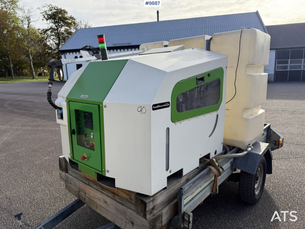 Weed control machine - Weedingtech Foamstream Municipal M1200 - Peralatan kebun: gambar 1 Weed control machine - Weedingtech Foamstream Municipal M1200 - Peralatan kebun: gambar 1