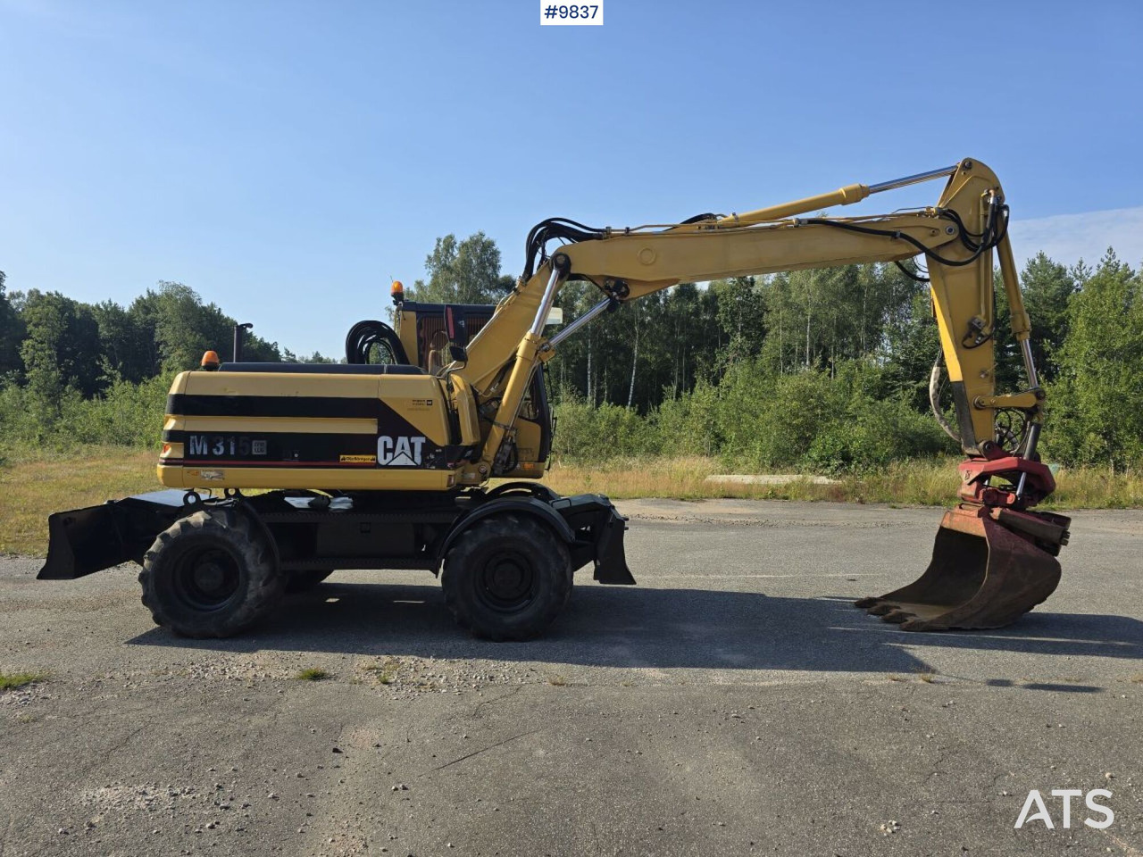Wheel Excavator CAT M315 (See Video) - Ekskavator roda: gambar 2 Wheel Excavator CAT M315 (See Video) - Ekskavator roda: gambar 2