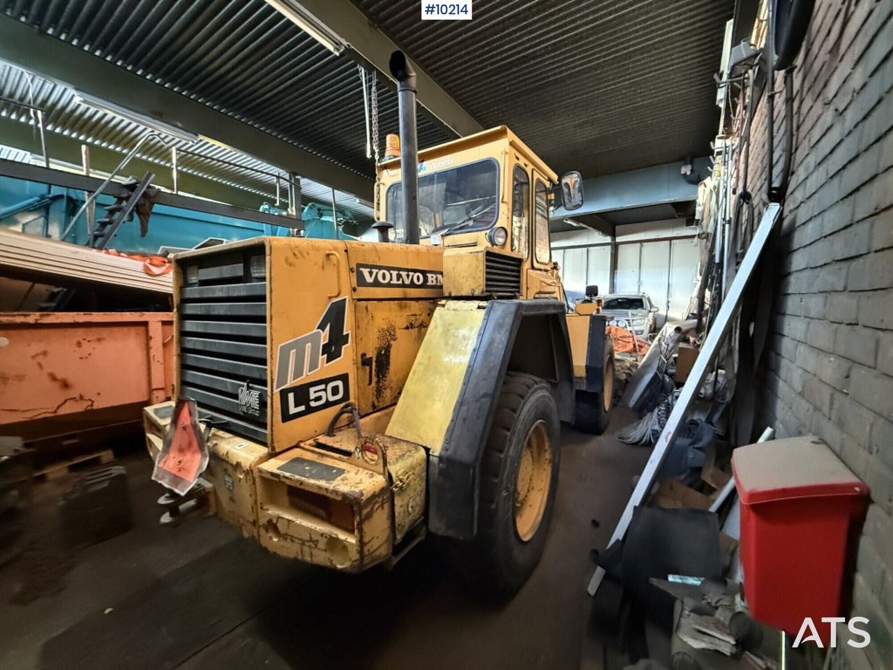 Wheel loader Volvo BM L50 - Wheel loader: gambar 5 Wheel loader Volvo BM L50 - Wheel loader: gambar 5