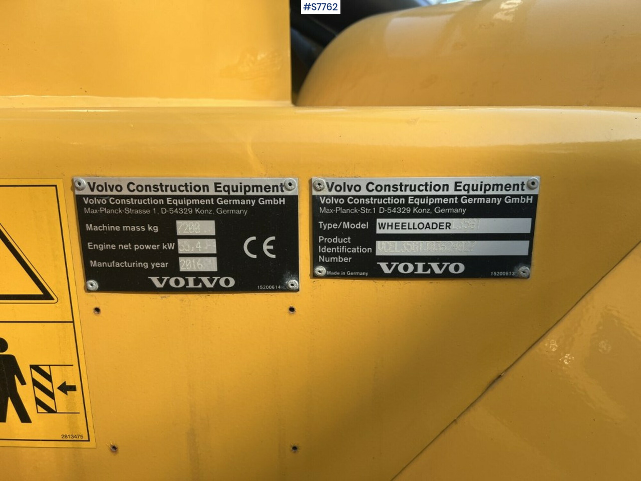 Leasing  Wheel loader Volvo L35 GT Wheel loader Volvo L35 GT: gambar 10