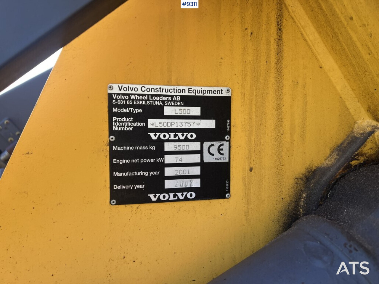Wheel loader Wheel loader Volvo L50 D: gambar 13
