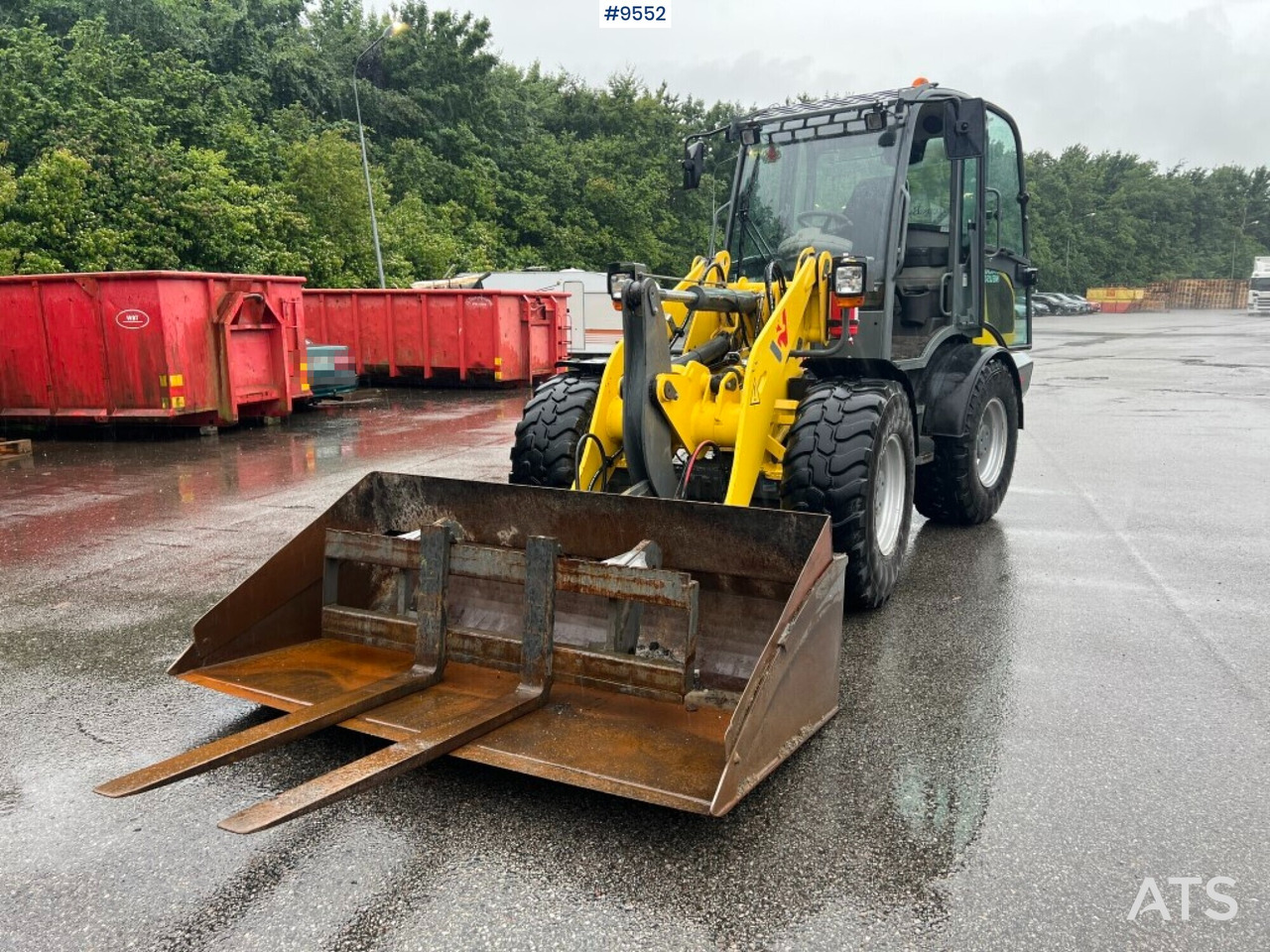 Wheel loader Wheel loader Wacker Neuson WL52 gears and tool stand: gambar 1
