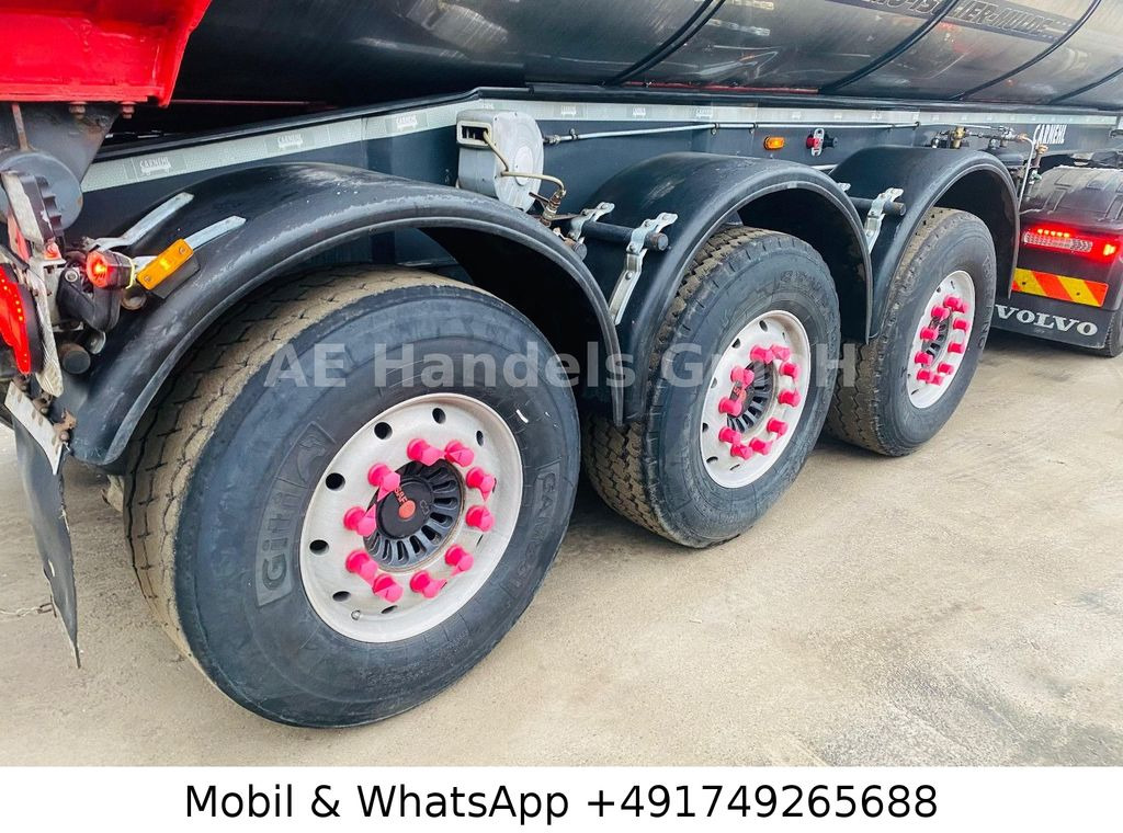 Semi-trailer jungkit Carnehl CHKS/AH Thermo Alu *Alcoa/Liftachse/Cramaro/24m³: gambar 16