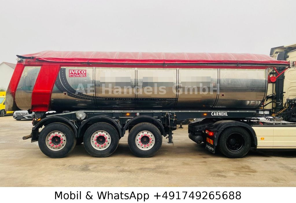 Semi-trailer jungkit Carnehl CHKS/AH Thermo Alu *Alcoa/Liftachse/Cramaro/24m³: gambar 6