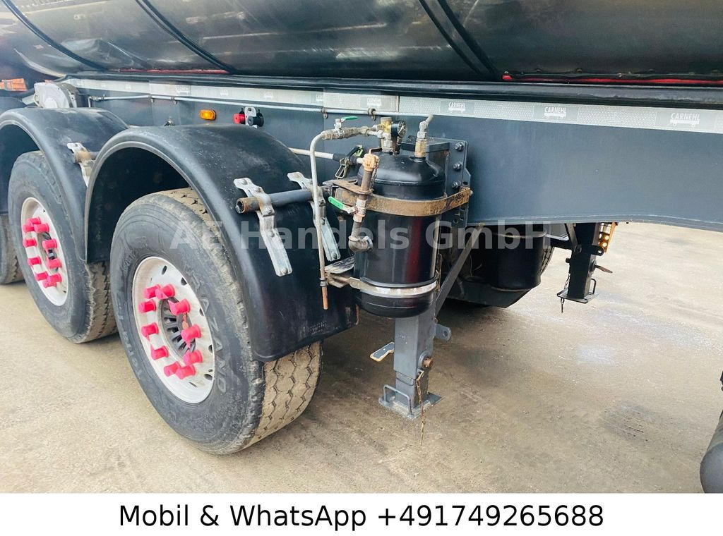 Semi-trailer jungkit Carnehl CHKS/AH Thermo Alu *Alcoa/Liftachse/Cramaro/24m³: gambar 15