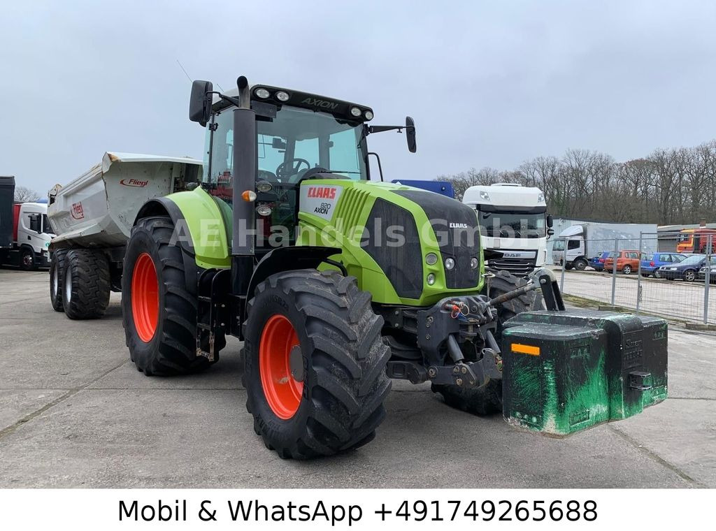 Claas Axion 820 4x4 *Straßen-Zulassung/CEBIS/AHK - Traktor: gambar 1 Claas Axion 820 4x4 *Straßen-Zulassung/CEBIS/AHK - Traktor: gambar 1