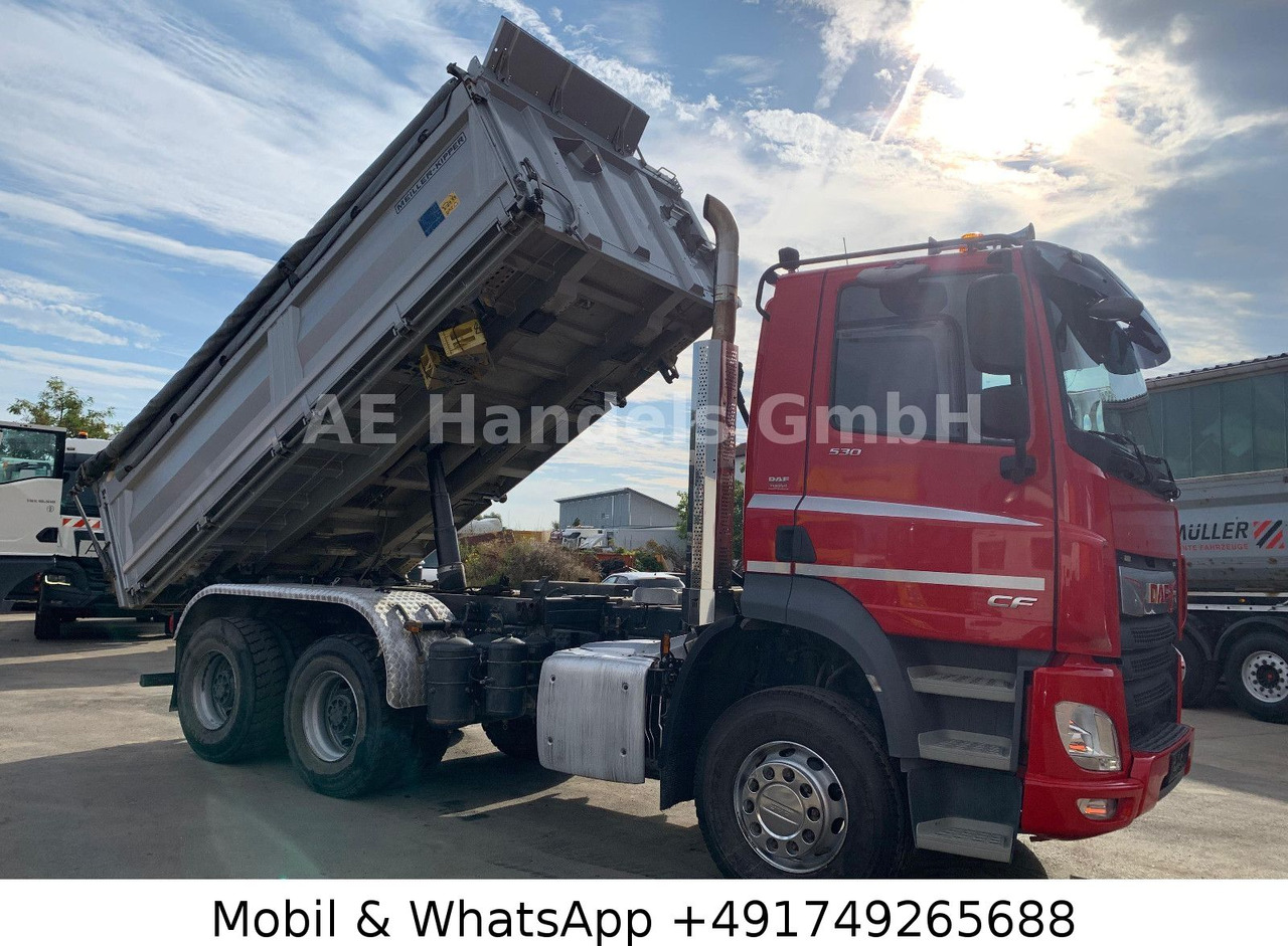 DAF CF 530 6x4 Meiller *Bobmatik/12m³/Standklima/AHK - Truk jungkit: gambar 3 DAF CF 530 6x4 Meiller *Bobmatik/12m³/Standklima/AHK - Truk jungkit: gambar 3