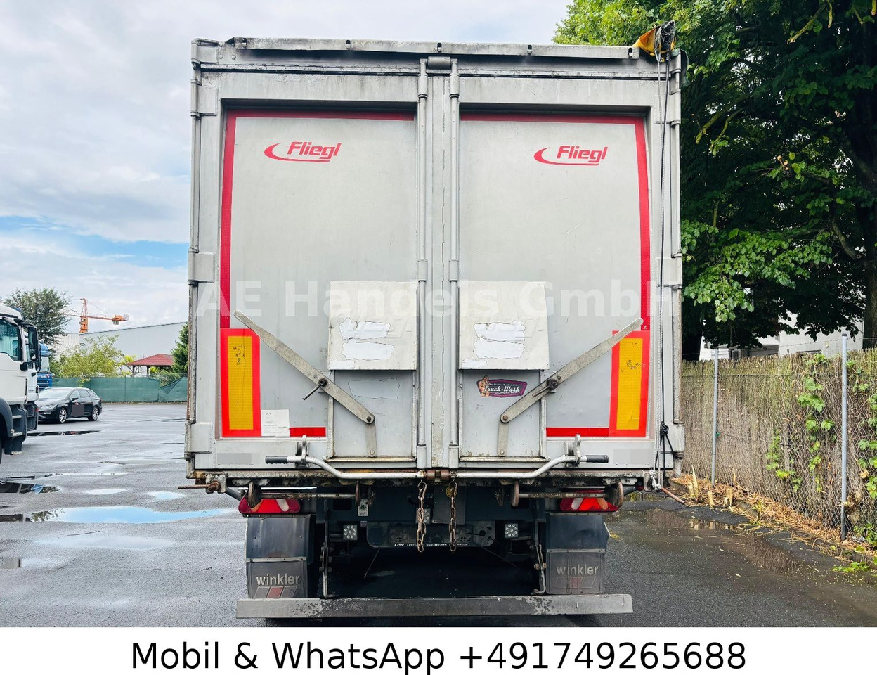 Fliegl DHKS 390 Stahl *50m³/Lift/Podest/Getreideöffnung - Semi-trailer jungkit: gambar 3 Fliegl DHKS 390 Stahl *50m³/Lift/Podest/Getreideöffnung - Semi-trailer jungkit: gambar 3