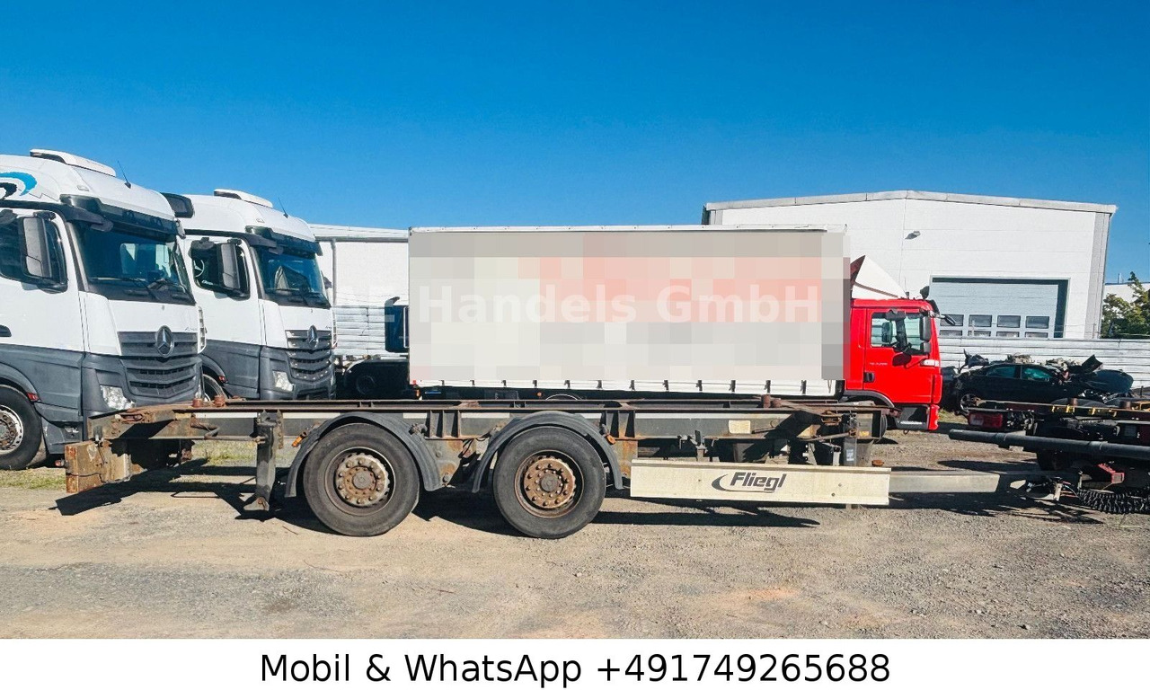 Fliegl TWP 180 Tandem BDF Tiefgekoppelt *Scheibenbremse - Trailer pengangkut mobil: gambar 2 Fliegl TWP 180 Tandem BDF Tiefgekoppelt *Scheibenbremse - Trailer pengangkut mobil: gambar 2