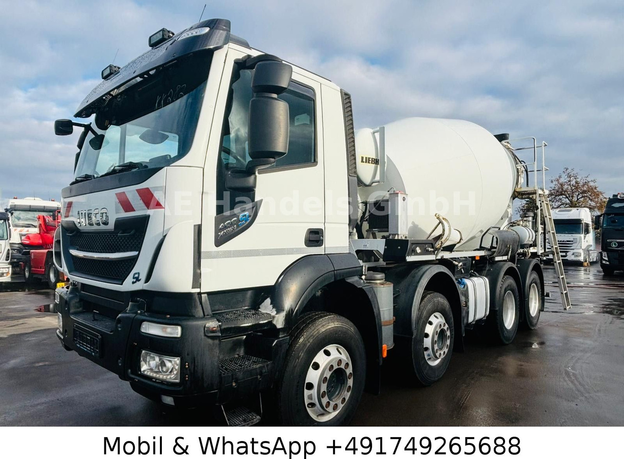 Iveco Stralis 400 X-Way BL 8x4 | Liebherr HTM-405-1505 - Truk pengaduk beton: gambar 2 Iveco Stralis 400 X-Way BL 8x4 | Liebherr HTM-405-1505 - Truk pengaduk beton: gambar 2