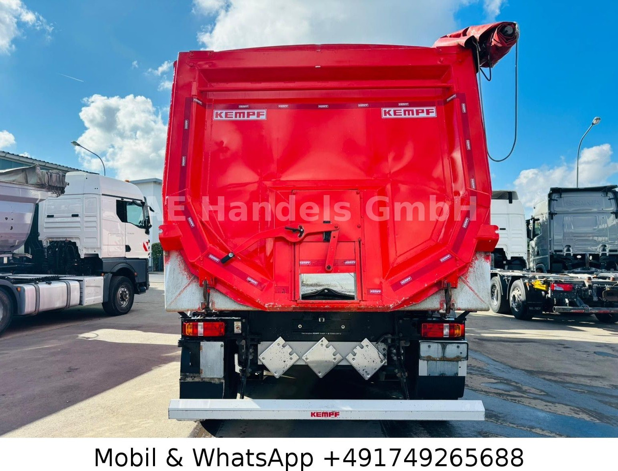 Kempf SKM 35/3 Aluminium *31m³/1xSchieber/1.Lift/Alcoa - Semi-trailer jungkit: gambar 4 Kempf SKM 35/3 Aluminium *31m³/1xSchieber/1.Lift/Alcoa - Semi-trailer jungkit: gambar 4