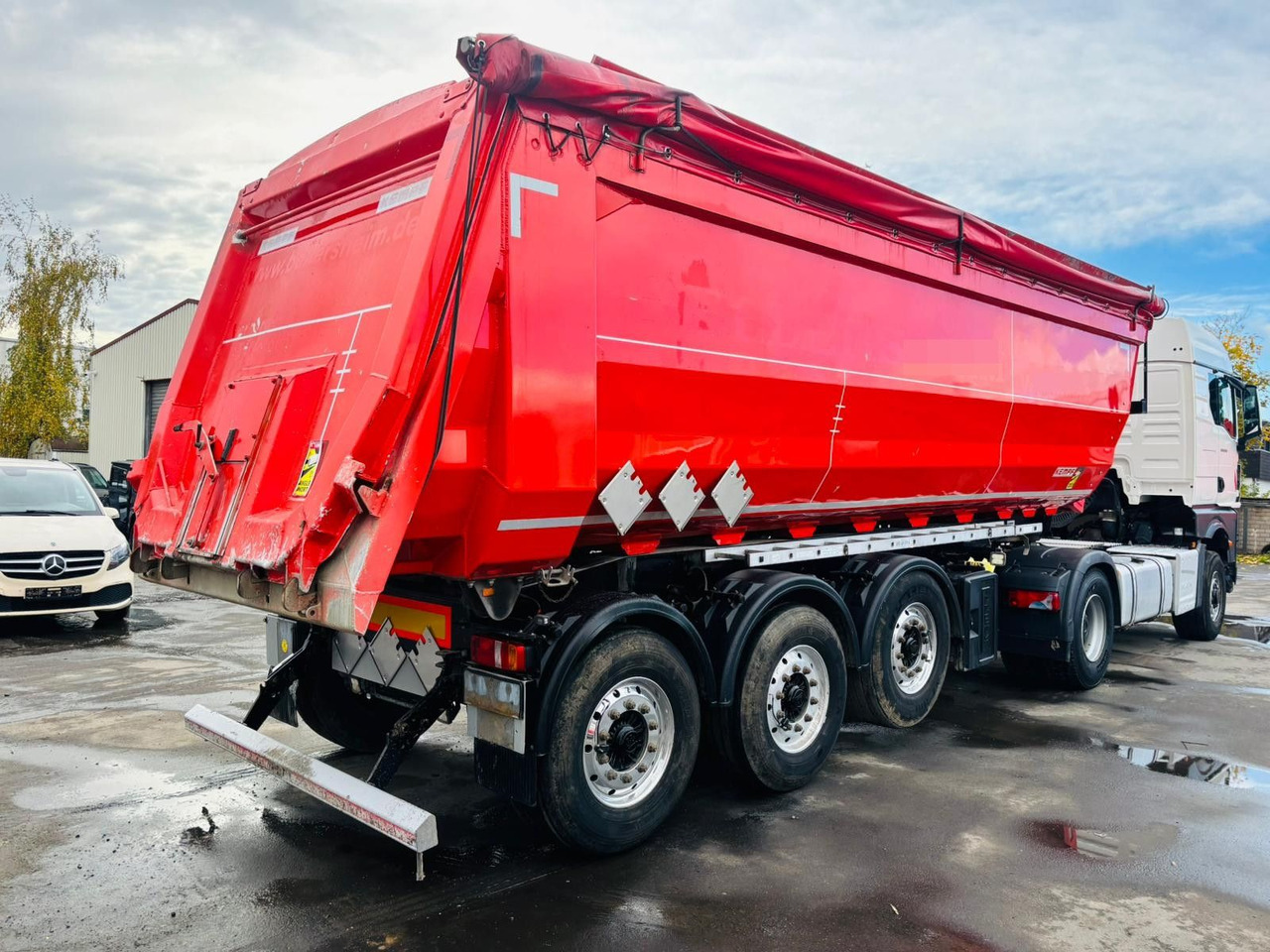 Kempf SKM 35/3 Aluminium *31m³/1xSchieber/1.Lift/Alcoa - Semi-trailer jungkit: gambar 3 Kempf SKM 35/3 Aluminium *31m³/1xSchieber/1.Lift/Alcoa - Semi-trailer jungkit: gambar 3