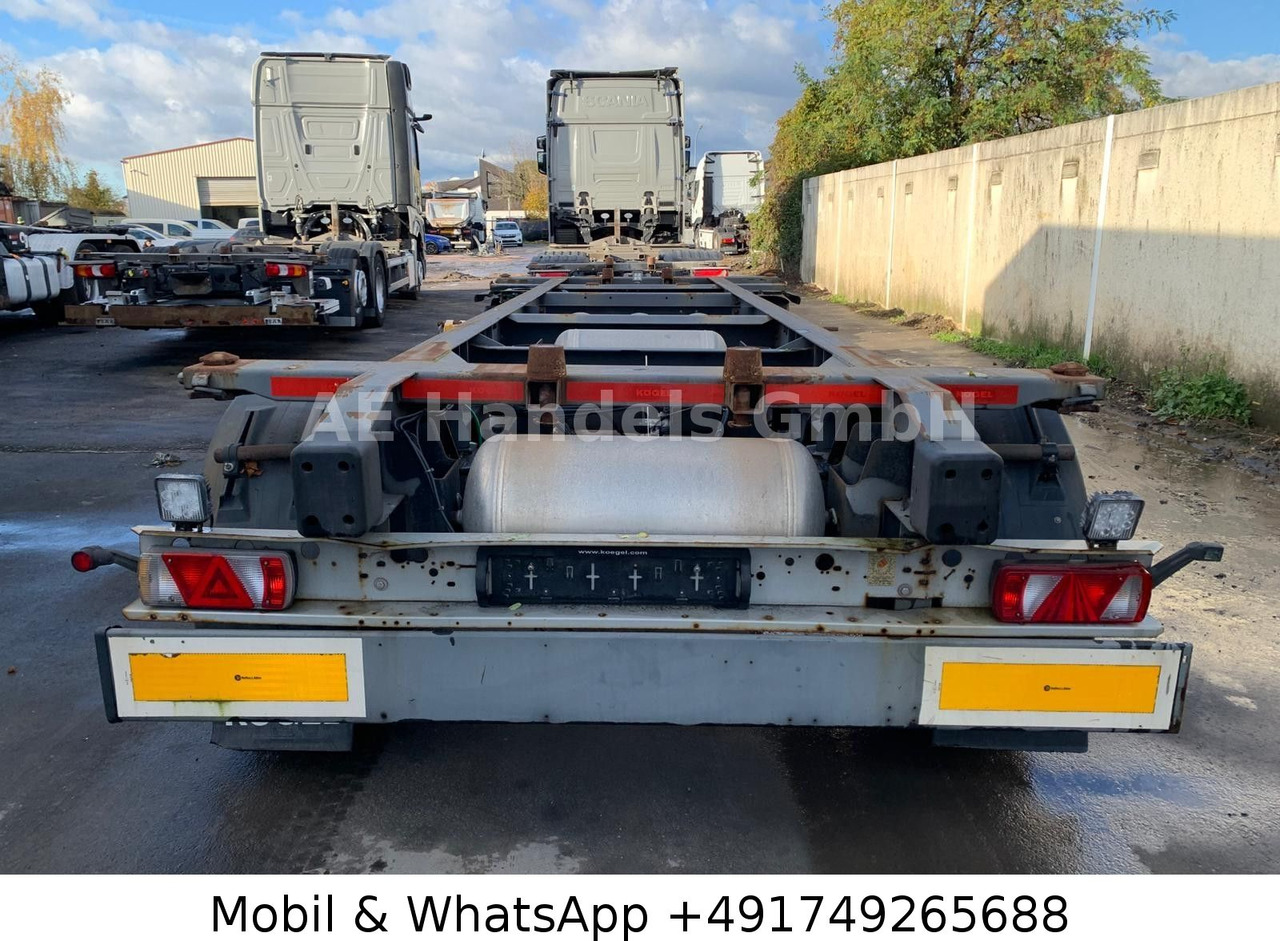 Kögel AW 18 BDF Drehschemel *Scheibenbremsen/Vollluft - Trailer sasis: gambar 3 Kögel AW 18 BDF Drehschemel *Scheibenbremsen/Vollluft - Trailer sasis: gambar 3