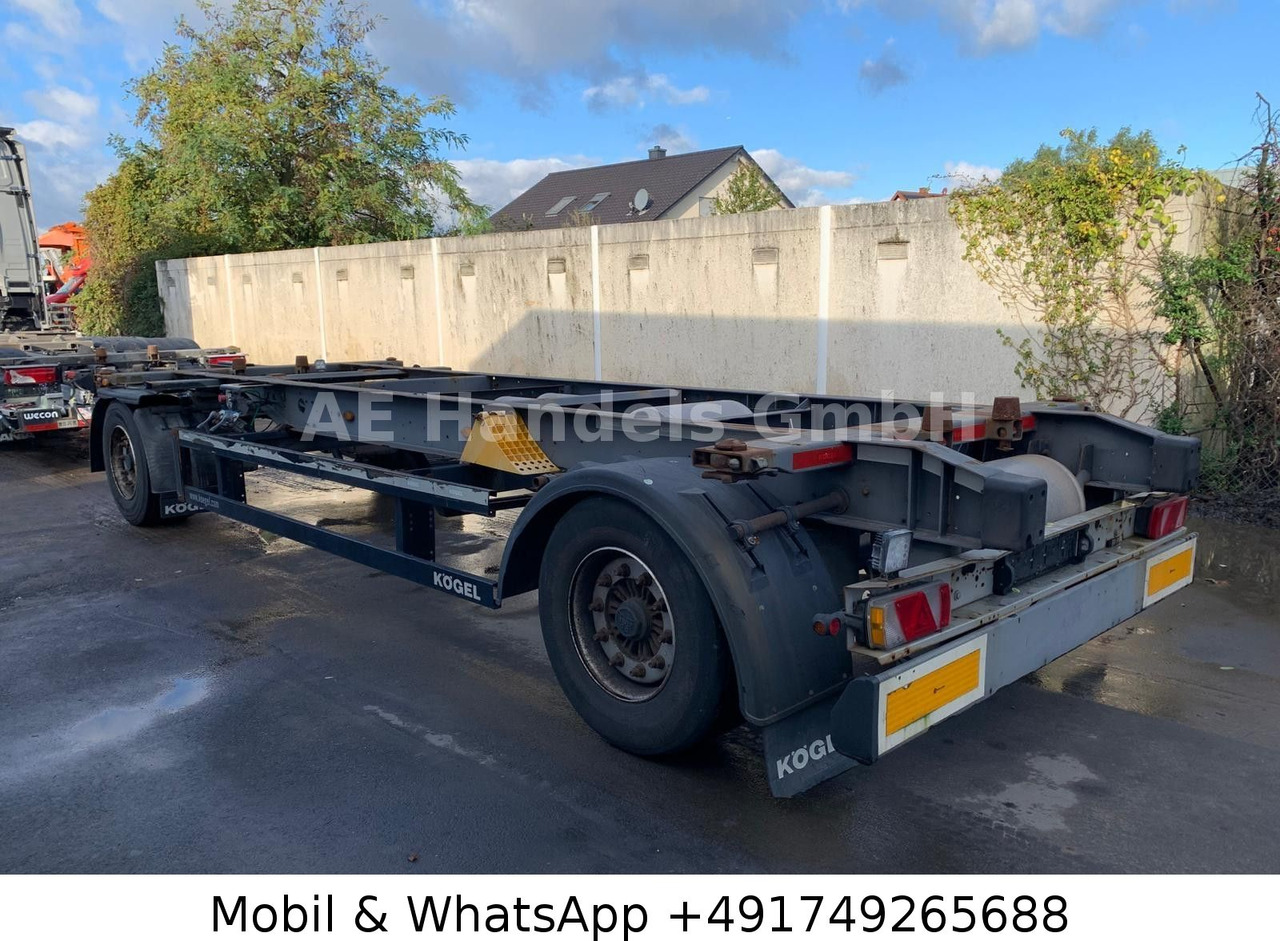 Kögel AW 18 BDF Drehschemel *Scheibenbremsen/Vollluft - Trailer sasis: gambar 4 Kögel AW 18 BDF Drehschemel *Scheibenbremsen/Vollluft - Trailer sasis: gambar 4