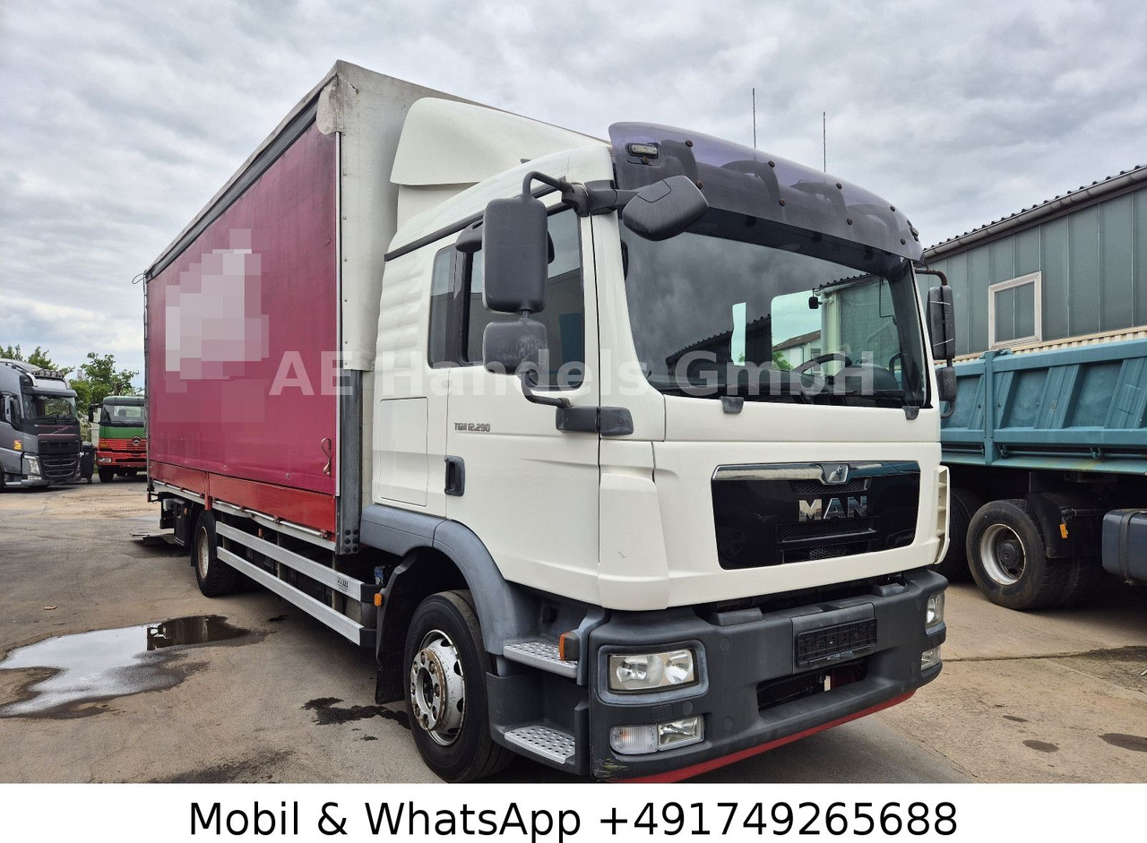 MAN TGM 12.290 L BL *Edscha / 2xTank / LBW / AHK - Truk dengan terpal samping: gambar 1 MAN TGM 12.290 L BL *Edscha / 2xTank / LBW / AHK - Truk dengan terpal samping: gambar 1