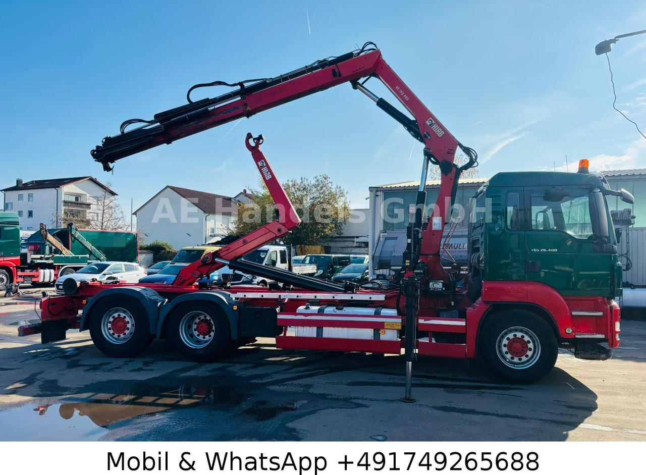 MAN TGS 26.400 6x2 Hiab XR21/HiabSpace3000 *Retarder - Hook lift, Truk derek: gambar 3 MAN TGS 26.400 6x2 Hiab XR21/HiabSpace3000 *Retarder - Hook lift, Truk derek: gambar 3