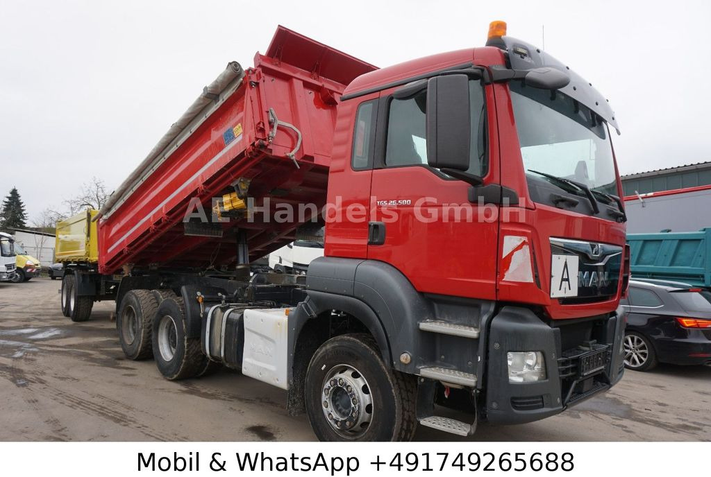 MAN TGS 26.500 XLX BB 6x4 *Pritarder/MEILLER-10m³/AP - Truk jungkit: gambar 1 MAN TGS 26.500 XLX BB 6x4 *Pritarder/MEILLER-10m³/AP - Truk jungkit: gambar 1