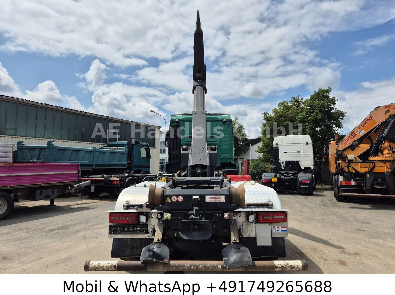 MAN TGS 26.510 XLX BL 6x4 *Retarder/VDL/AP/ACC/LDW - Hook lift, Truk derek: gambar 5 MAN TGS 26.510 XLX BL 6x4 *Retarder/VDL/AP/ACC/LDW - Hook lift, Truk derek: gambar 5