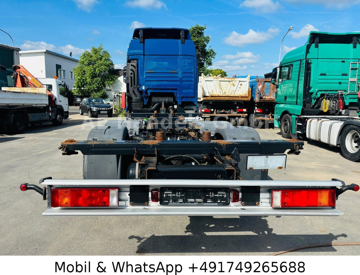 MAN TGX 26.510 XLX LL 6x2*Retarder/Lenk+Lift/ACC/LDW - Pengangkut kontainer/ Container truck: gambar 4 MAN TGX 26.510 XLX LL 6x2*Retarder/Lenk+Lift/ACC/LDW - Pengangkut kontainer/ Container truck: gambar 4
