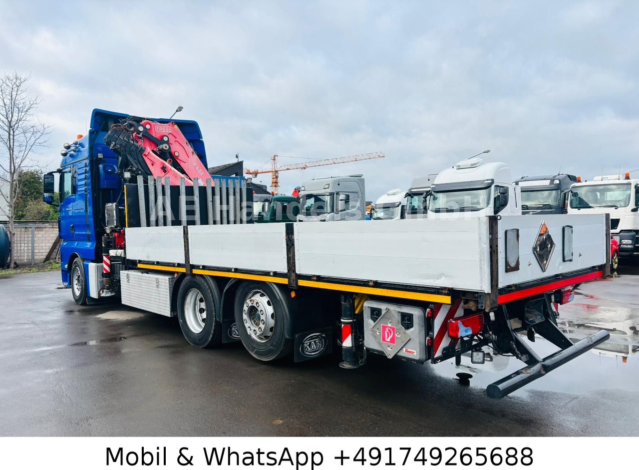 MAN TGX 26.540 XLX BL 6x2 FASSI F455 *Funk/Lenk+Lift - Truk flatbed, Truk derek: gambar 4 MAN TGX 26.540 XLX BL 6x2 FASSI F455 *Funk/Lenk+Lift - Truk flatbed, Truk derek: gambar 4