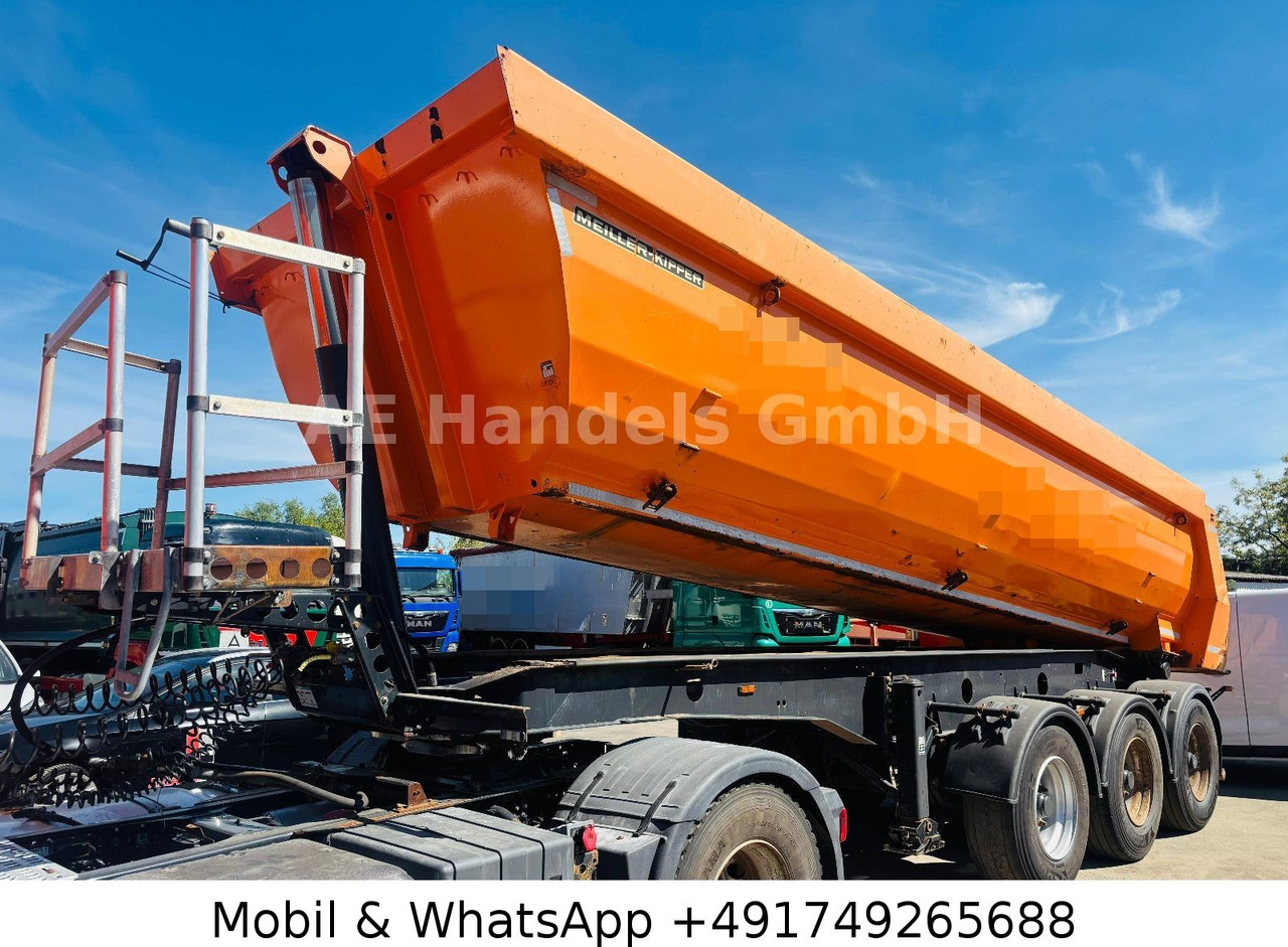 Meiller KISA 3 Stahl *24m³/1.Liftachse/Podest/Rollplane - Semi-trailer jungkit: gambar 1 Meiller KISA 3 Stahl *24m³/1.Liftachse/Podest/Rollplane - Semi-trailer jungkit: gambar 1