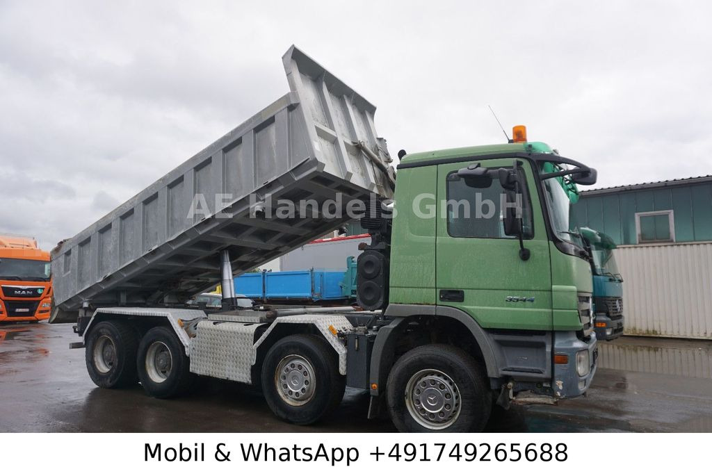 Mercedes-Benz Actros II 3244 8x4 BB Meiller *Bordmatik/3-Pedal - Truk jungkit: gambar 2 Mercedes-Benz Actros II 3244 8x4 BB Meiller *Bordmatik/3-Pedal - Truk jungkit: gambar 2