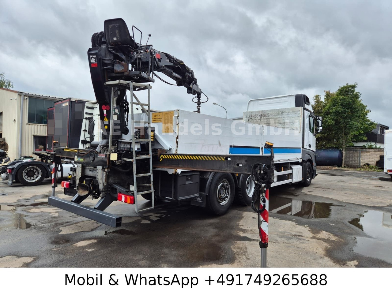 Mercedes-Benz Actros IV 2646 L LL 6x2 *Retarder/Hiab-177K-Pro - Truk flatbed, Truk derek: gambar 5 Mercedes-Benz Actros IV 2646 L LL 6x2 *Retarder/Hiab-177K-Pro - Truk flatbed, Truk derek: gambar 5