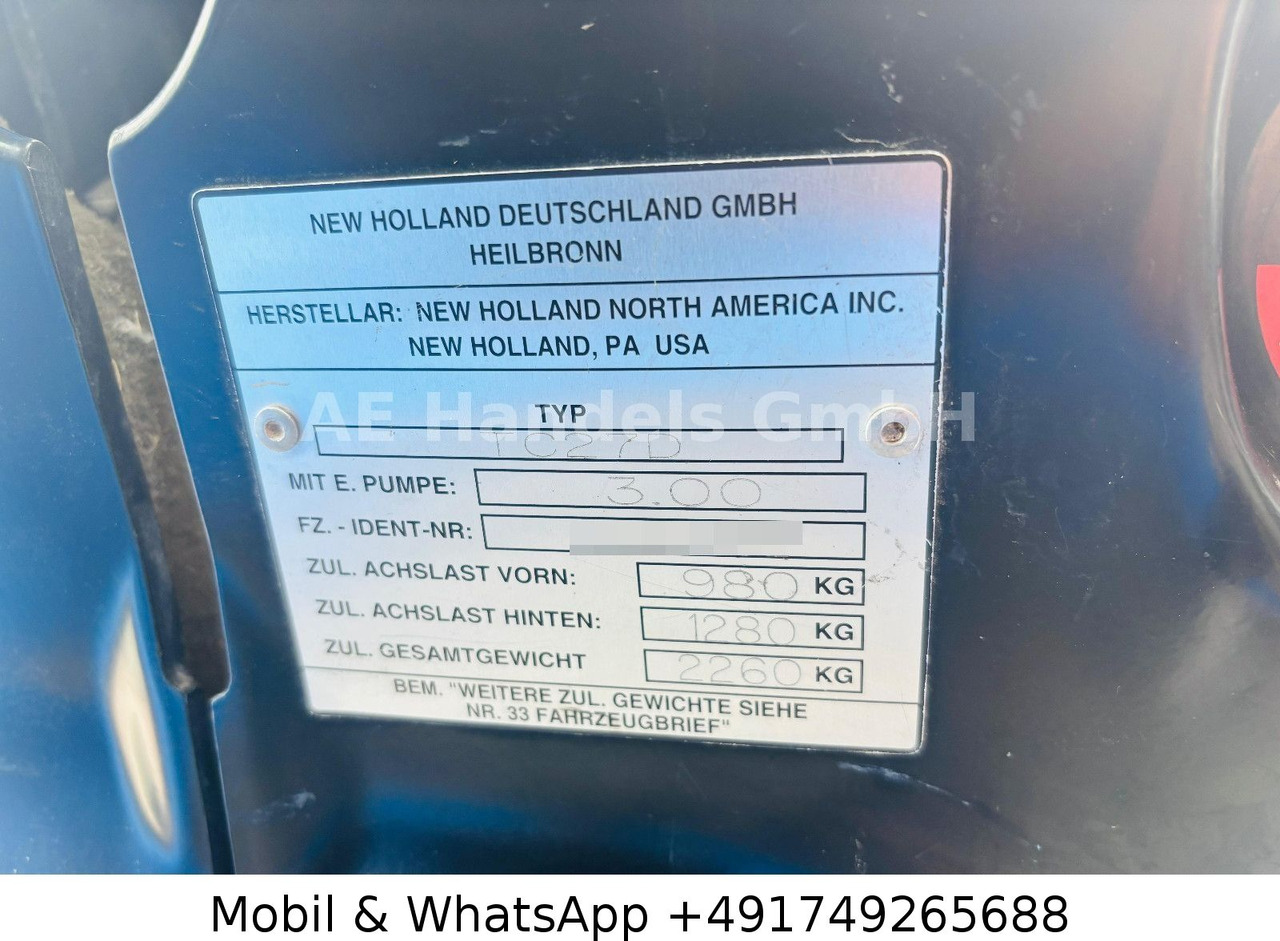 Traktor New Holland TC22D Compact Tractor *1500Std./StraßenZulassung: gambar 12