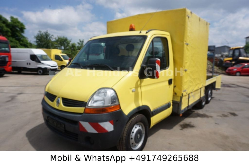 Truk pengangkut mobil, Van pengiriman Renault Master 120 6x2 *Manual/Rampe/Maschinen-Transport: gambar 22