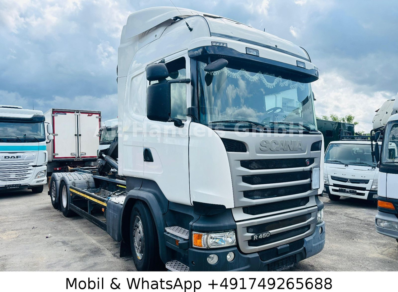Scania R450 LL 6x2 *Retarder/Hiab-OPT20S59/Standklima - Hook lift: gambar 1 Scania R450 LL 6x2 *Retarder/Hiab-OPT20S59/Standklima - Hook lift: gambar 1