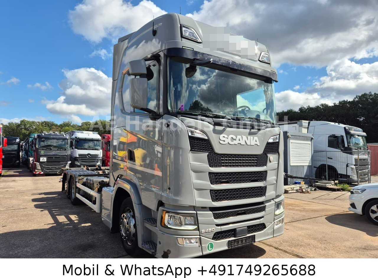 Scania S450 HighLine BDF *Retarder/Lenk+Lift/Multi/LBW - Pengangkut kontainer/ Container truck: gambar 1 Scania S450 HighLine BDF *Retarder/Lenk+Lift/Multi/LBW - Pengangkut kontainer/ Container truck: gambar 1