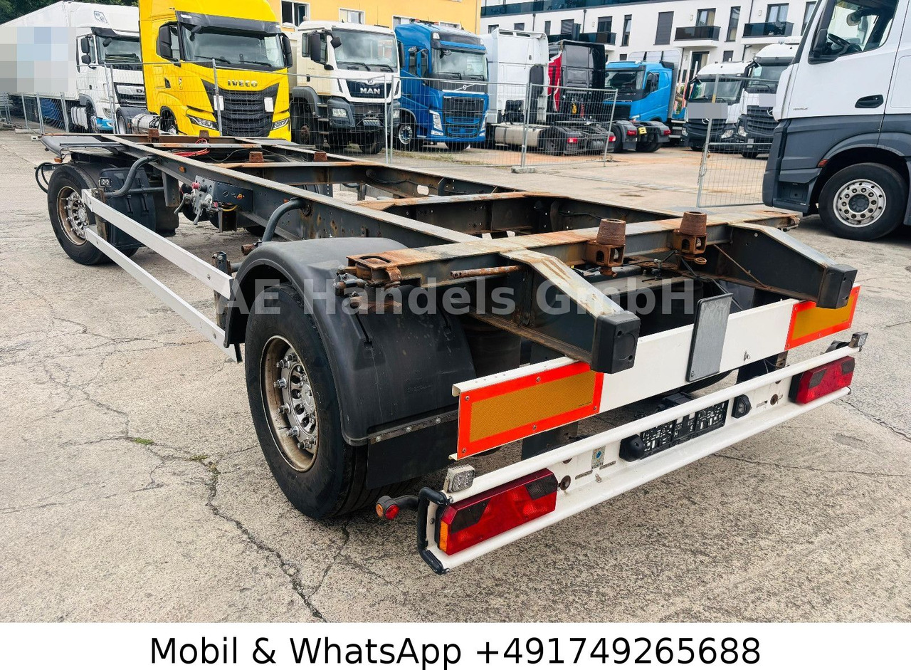 Schmitz Cargobull AFW 18 Drehschemelanhänger *TÜV/SAF-Achsen/Alcoa - Trailer sasis: gambar 5 Schmitz Cargobull AFW 18 Drehschemelanhänger *TÜV/SAF-Achsen/Alcoa - Trailer sasis: gambar 5