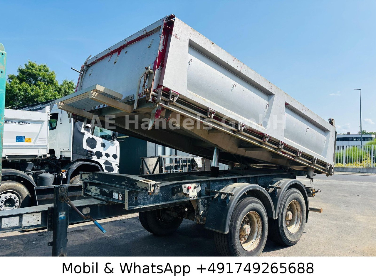 Schmitz Cargobull ZKI 18 Tandem Stahl *11m³ / Rollplane / SAF - Trailer jungkit: gambar 1 Schmitz Cargobull ZKI 18 Tandem Stahl *11m³ / Rollplane / SAF - Trailer jungkit: gambar 1