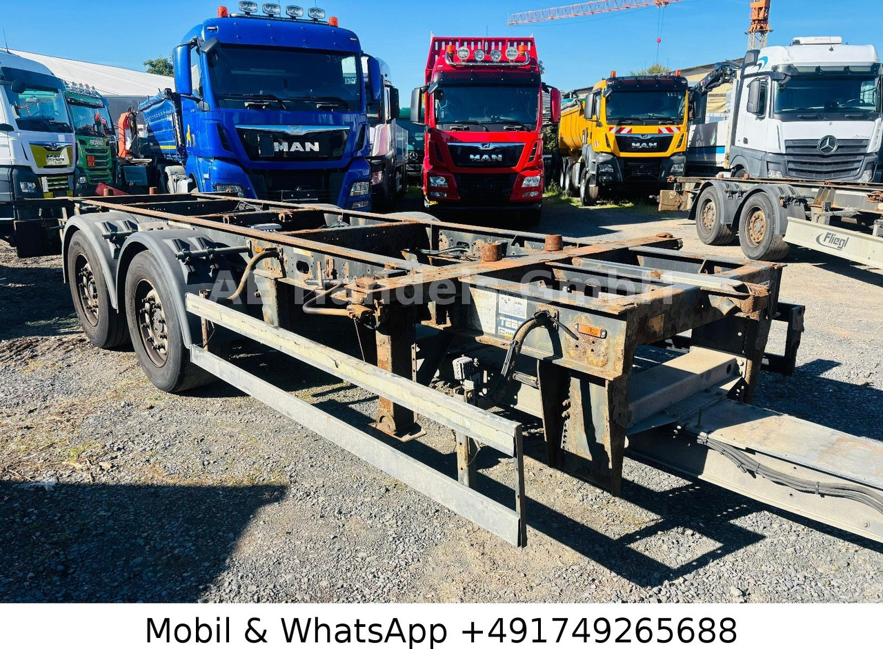 Schmitz Cargobull ZWF 18/L Tandem BDF Tiefgekoppelt*Scheibenbremse - Trailer sasis: gambar 1 Schmitz Cargobull ZWF 18/L Tandem BDF Tiefgekoppelt*Scheibenbremse - Trailer sasis: gambar 1