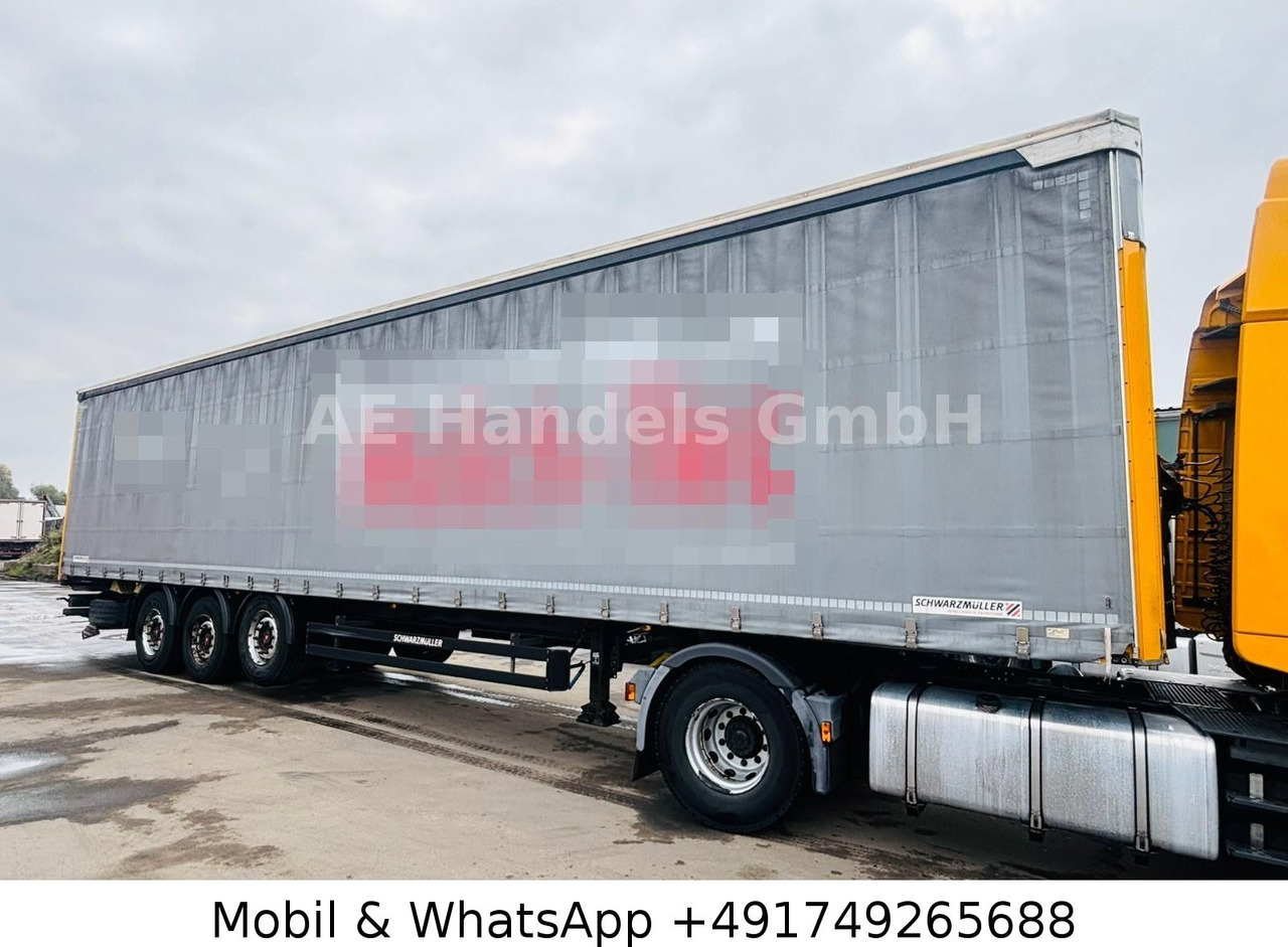 Schwarzmüller J-Serie*Edscha/Tautliner/1.Liftachse/AirPipe/SAF - Semi-trailer dengan terpal samping: gambar 2 Schwarzmüller J-Serie*Edscha/Tautliner/1.Liftachse/AirPipe/SAF - Semi-trailer dengan terpal samping: gambar 2